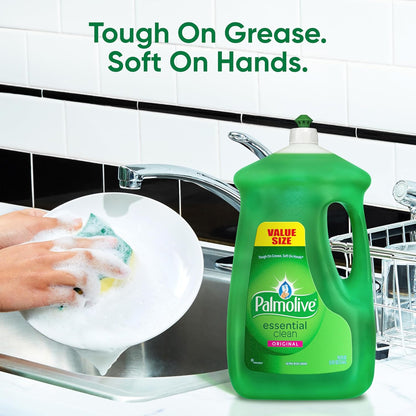 Palmolive Dishwashing Liquid Dish Soap Refill, Essential Clean, Original - 90 fluid ounce