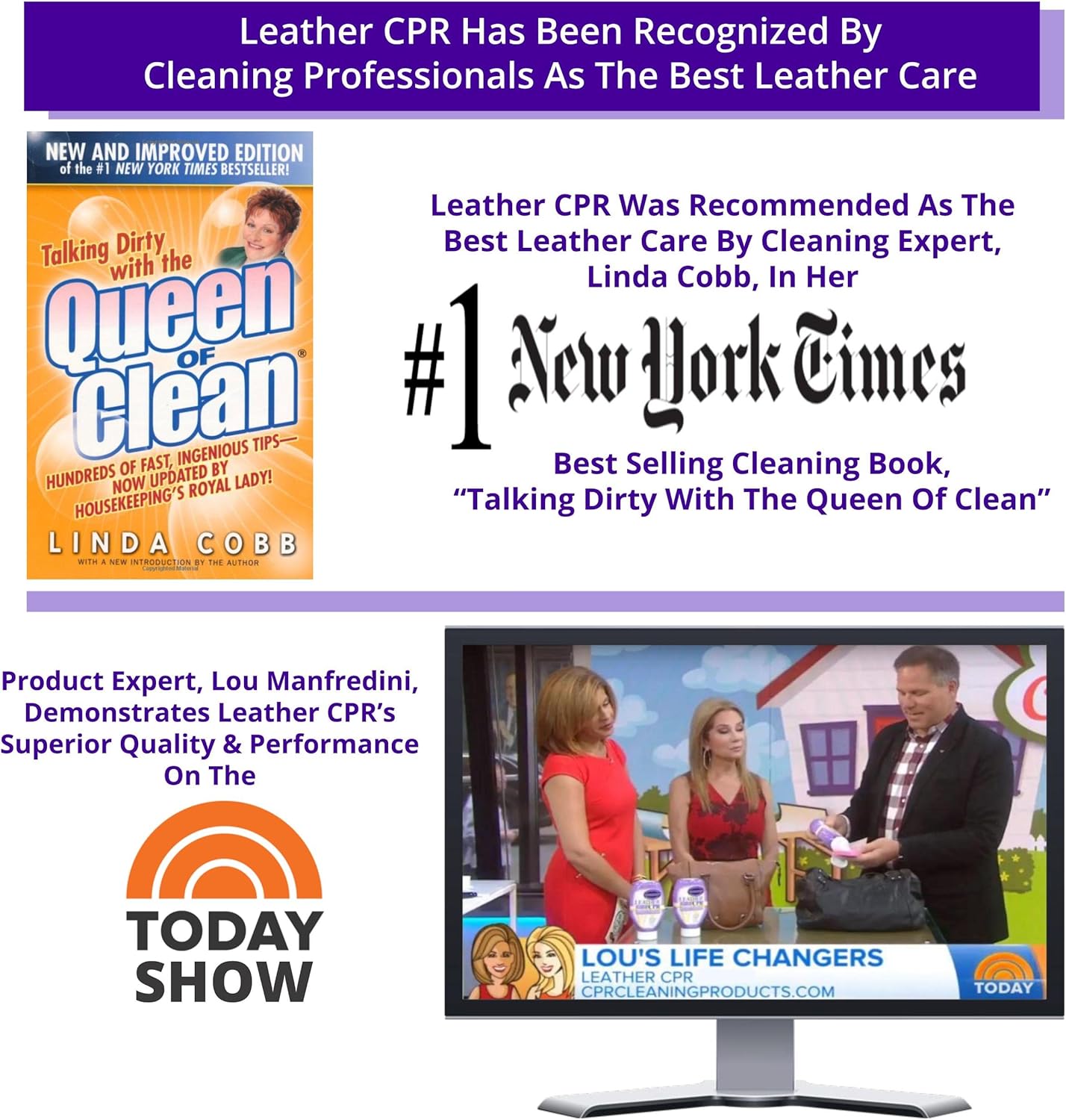 Leather CPR Cleaner 16" Microfiber Cleaning Cloth - Microfiber Towel for Car, Lint Free Microfibers Cleaning Cloths for Cars, Micro Fiber Towels, Lint Free Rags, Clean Leather, & Furniture - 2 Pack