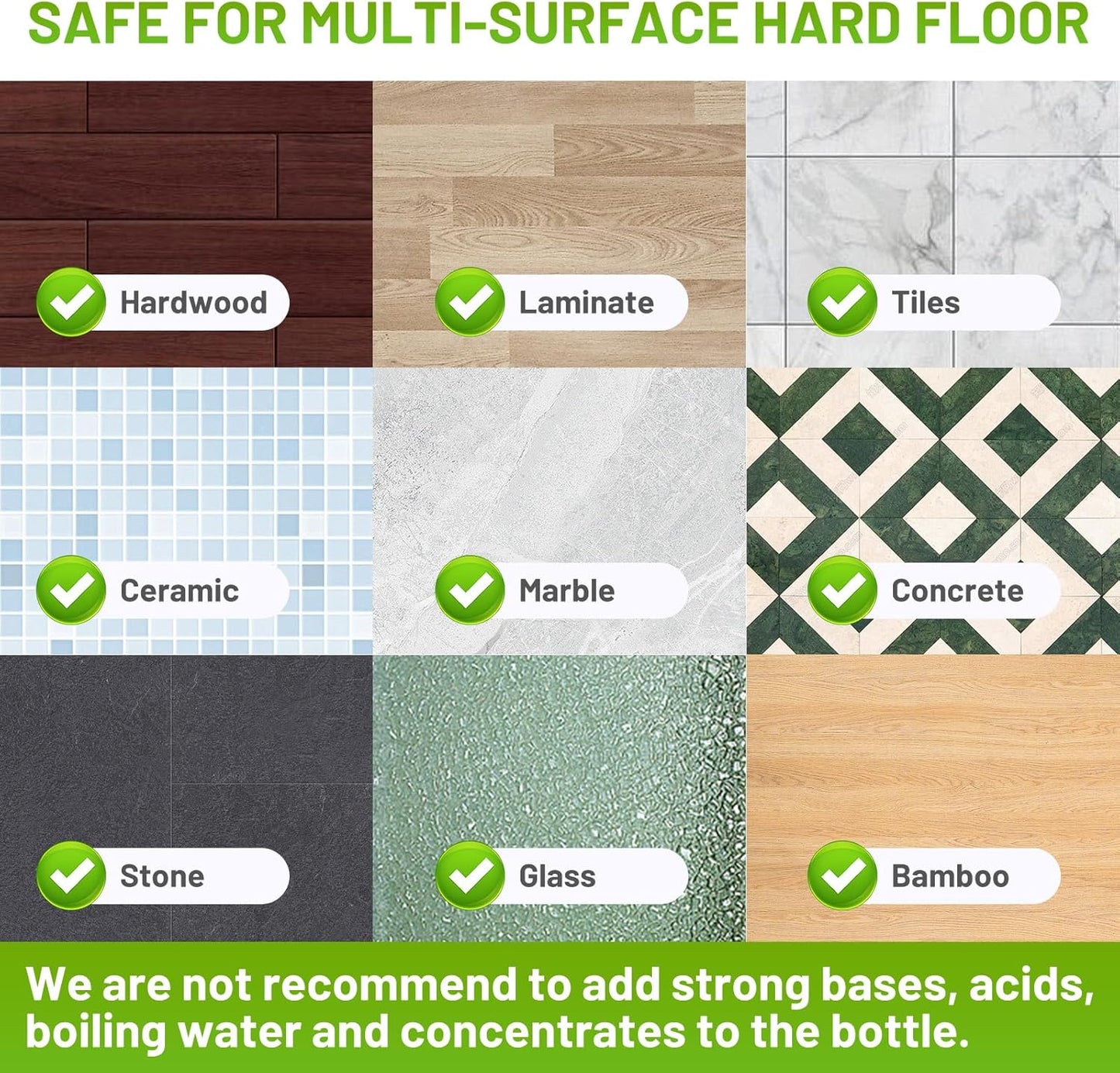 Spray Mops for Floor Cleaning - Wet Dry Mops with 2 Washable + 2 Disposable Pads for Swiffer Powermop - Refillable Bottle for Hardwood Tile Home Kitchen - Absorbs Pet Hair Dust Stains