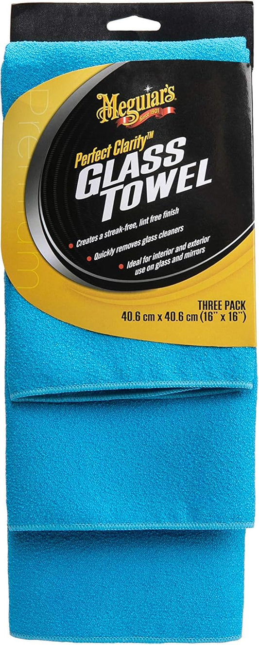 Meguiar's Ultimate Glass Cleaner & Water Repellent - Premium Glass and Window Cleaner for Quick Cleaning with Hydrophobic Technology that Acts as a Rain Repellent Improving Visibility in Rain - 16oz