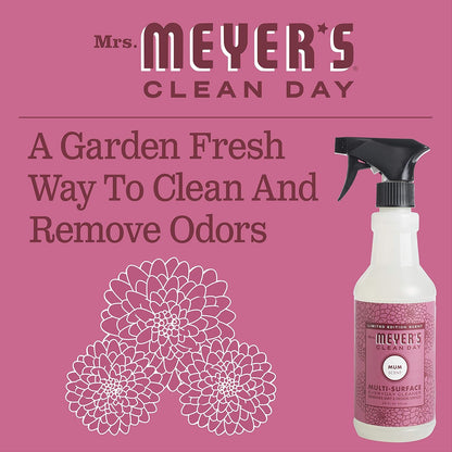 MRS. MEYER'S CLEAN DAY All-Purpose Cleaner Spray, Mum, 16 Fl oz