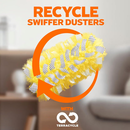 Swiffer Dusters Heavy Duty, Multi-Surface Duster Refills for Cleaning, Lavender, 6 Count