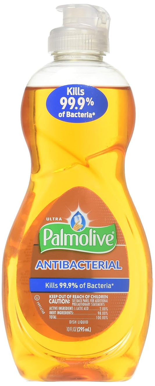 Palmolive Ultra Antibacterial Orange Dish Washing Liquid, 10 oz-2 pack