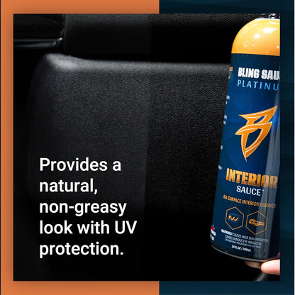 Bling Sauce Platinum Spots Sauce, Heavy-Duty Hard Water Spot Remover for Cars, Trucks, SUVs, 24oz.