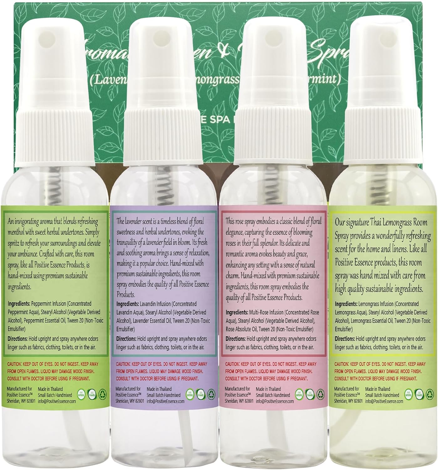 Lavender Room and Pillow Spray, Natural Aromatherapy Sleep Spray with Lavender Essential Oil for Relaxation, Fabric & Bedding Mist, Non-Aerosol Odor Neutralizer
