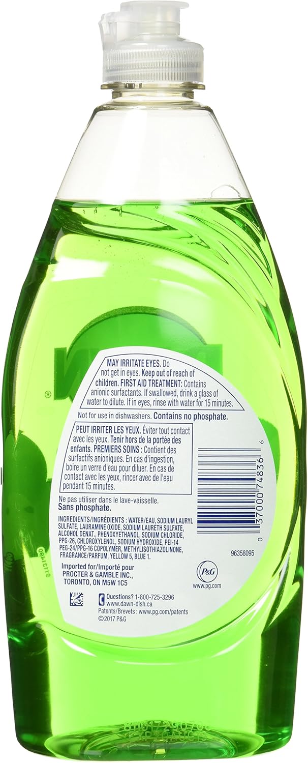 Dawn Ultra Antibacterial Dishwashing Liquid Dish Soap, Apple Blossom Scent - 7 fl oz