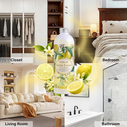 ROMIIE ZOI Room Spray Lemon, Air Freshener Spray Made with Natural Plant Extract, Scented Room Spray for Home Fragrance Fabric Spray Freshener 8.5 FL OZ