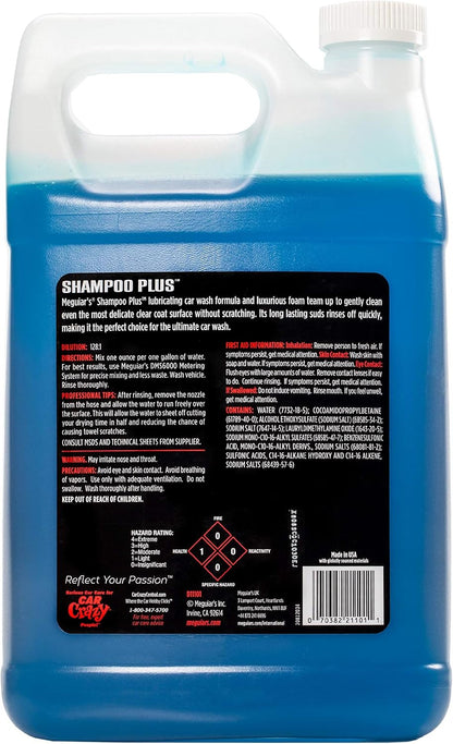 Meguiar's Professional Leather Cleaner & Conditioner D18001-1 Gallon Leather Cleaner & Conditioner Specifically Formulated for Automotive Interior Care, Delivers Professional Results, 128 Oz