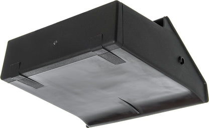 Carlisle FoodService Products Duo-Pan Upright Dust Pan and Broom Set, Essential Cleaning Tools for Home and Commercial Use, 36" Handle, 1 Count, Black