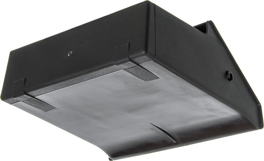 Carlisle FoodService Products Duo-Pan Upright Dust Pan and Broom Set, Essential Cleaning Tools for Home and Commercial Use, 36" Handle, 1 Count, Black