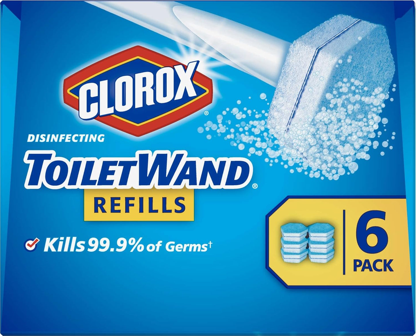 Clorox Wand Heads, 10 Count, Package May Vary