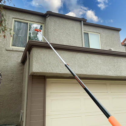 1.5-3 ft Long Paint Roller Extension Pole // Multi-Purpose Telescopic Extension Pole with Universal Twist-on Metal Tip // Lightweight & Sturdy Extendable Pole for Painting Dusting and Window Cleaning