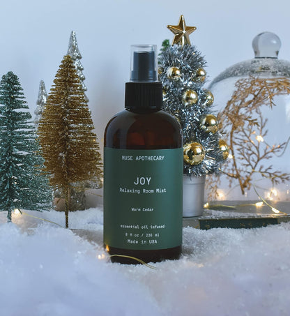 Muse Apothecary Room Ritual - Aromatic and Relaxing Room Mist, 4 oz, Infused with Natural Essential Oils - Aloe + Eucalyptus + Lavender