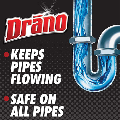 Drano Liquid Clog Remover, Regular Formula - 32 oz - 2 pk