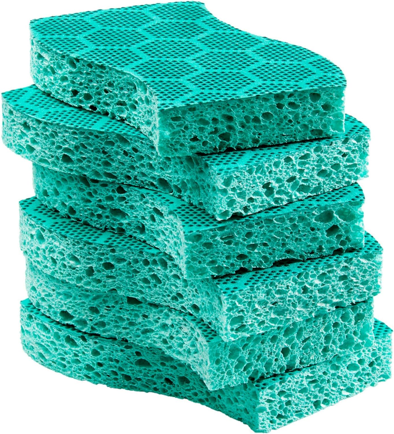 Scotch-Brite Odor Resist Heavy Duty Scrub Sponge, Dishwasher-Safe Kitchen sponges for Serious Scrubbing, Multipurpose Dish Sponge for Stuck-On Messes, 6 Scrubbing Sponges