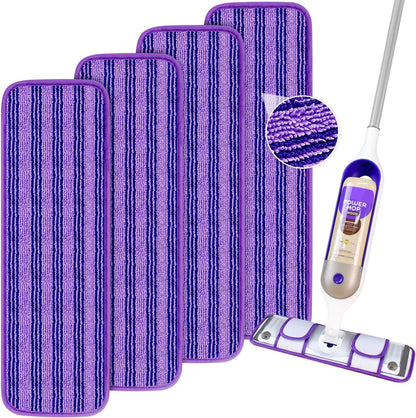 30 Pack Valuable Disposable Mopping Pad Refills Compatible with Swiffer PowerMop, Power Mop Refill Pads Replacements for Swiffer Power Mop Spray Mop Dry&Wet Pads Refills for Multi-Surface Floor Clean