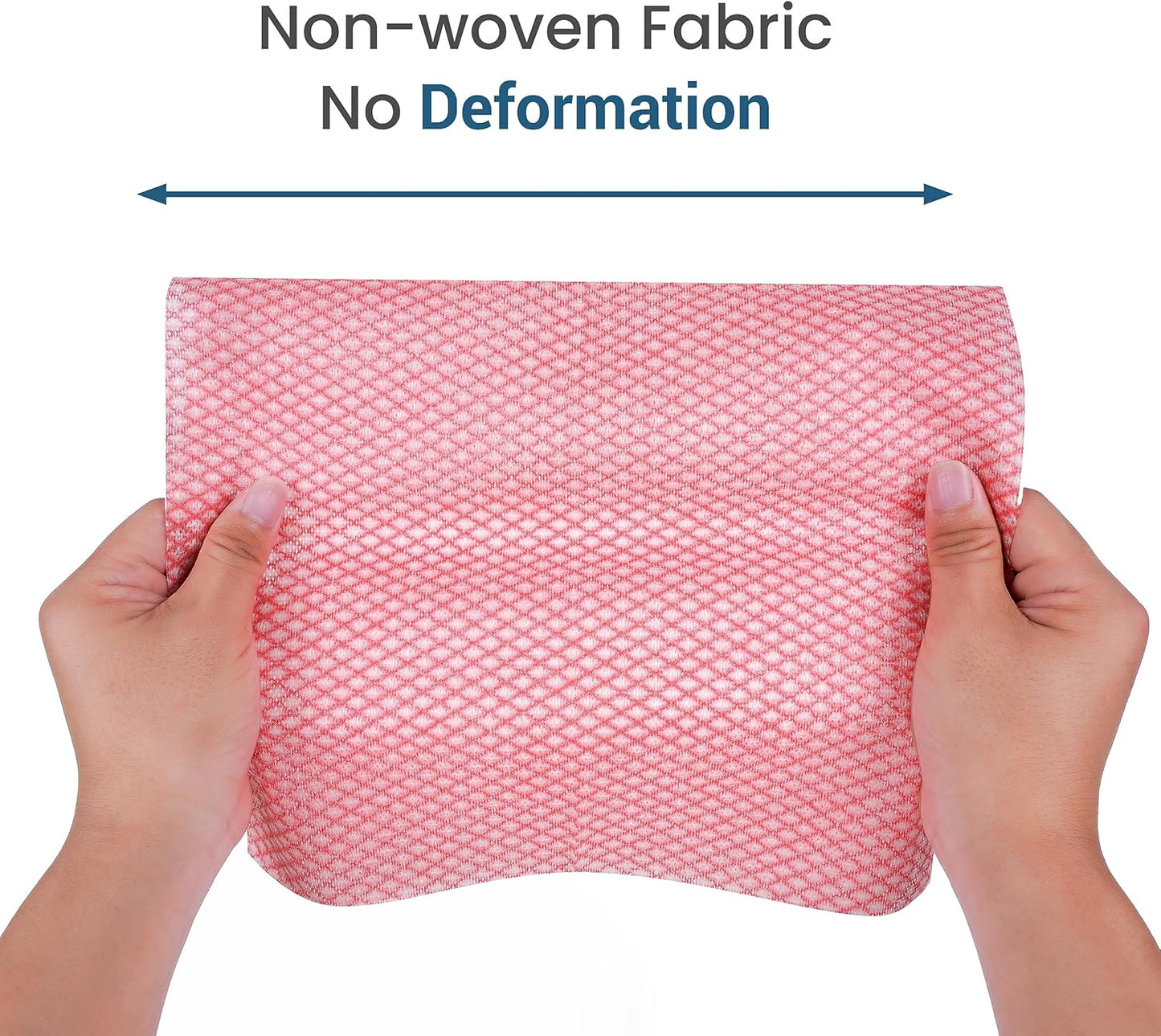 SCRUBIT Reusable Cleaning Wipes, Handy Wipes for Kitchen and Office - Dish Cloths for Washing Dishes - Multi Purpose Disposable Cleaning Towels (12 x 20 in) 72 Pack (Yellow)