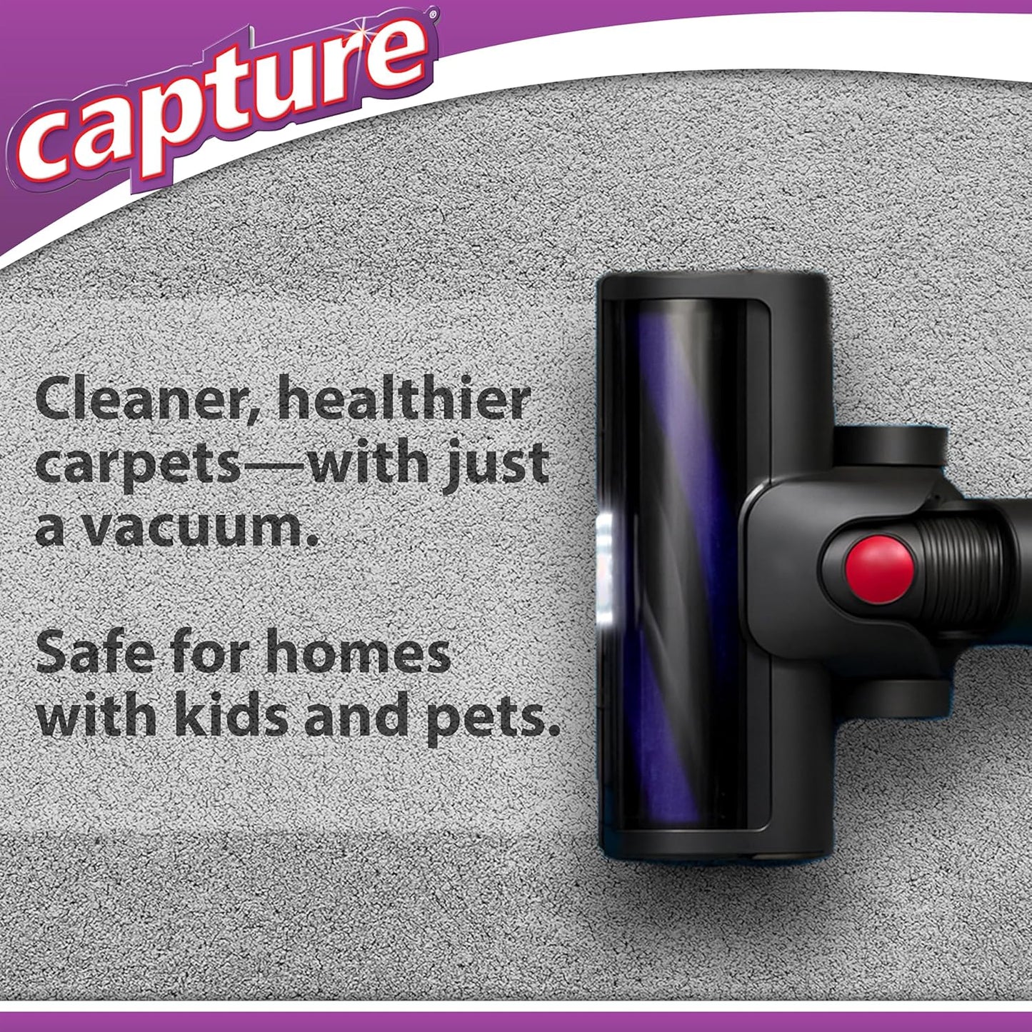 Capture Carpet Total Care Kit 100 - Carpet Deodorizer & Freshener Powder - Spot & Stain Remover - Pet Odor Eliminator - Fresh Natural Scent - Dry Rug Powder Cleaner w/Pre-Mist Spray