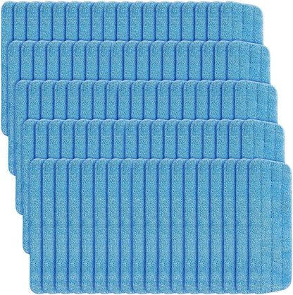 24 Pack Microfiber Mop Pad, Spray Mop Replacement Heads for Wet Dry Mops, Machine Washable Reusable Household Replacement Pads for Hardwood and Hard Surface Floor Cleaning and Scrubbing