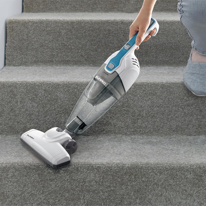 Eureka Blaze Stick Vacuum Cleaner, Powerful Suction 3-in-1 Small Handheld Vac with Filter for Hard Floor Lightweight Upright Home Pet Hair, Dark Black