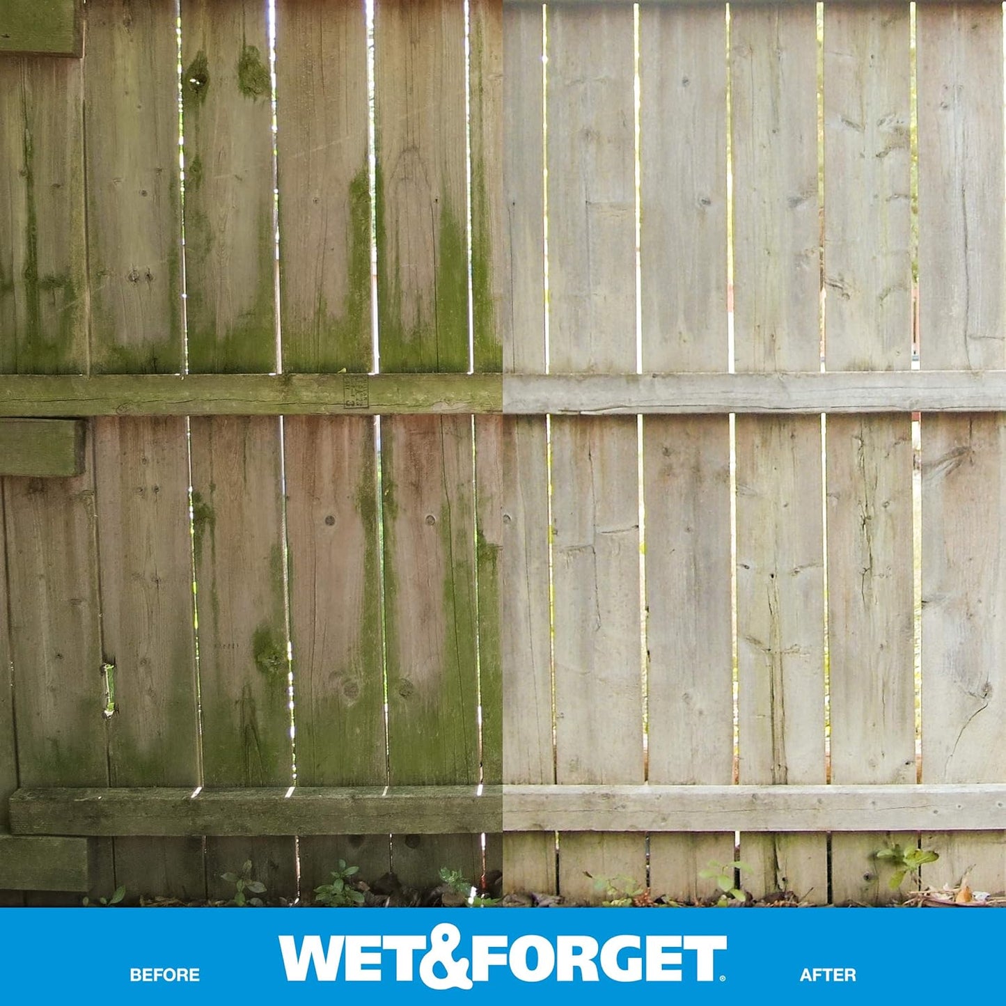 Wet & Forget Outdoor Moss Mold Mildew & Algae Stain Remover 2x .75 Gallon