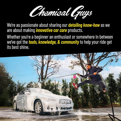 Chemical Guys Black Frost Air Premium Car Air Freshener Spray & Odor Eliminator - Crisp Masculine Scent Spray for Trucks, SUVs, RVs, and Motorcycles - Use in Home, Office, or Garage, 16 oz Bottle