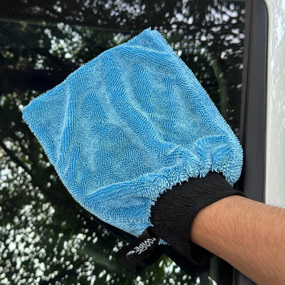 MAGIC WIPE® Microfiber Cleaning Gloves – Pack of 3 Reusable Dusting Gloves & Washing Mitt for Home, Kitchen, Car, Furniture & Electronics – Soft, Lint-Free, Washable Multipurpose Microfiber Gloves