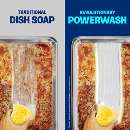 Dawn Powerwash Lemon Dish Spray, Liquid Dish Soap 2 Refills, 43 Fl Oz