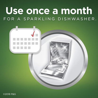 Cascade Platinum Dishwasher Cleaner, 6 count