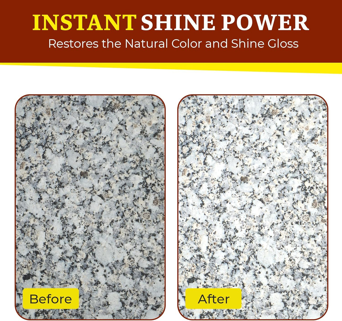 Rock Doctor Granite Polish Spray and Surface,18oz.Can Polish Tile, Marble, Kitchen Countertop, and Natural Stone Surfaces, Streak-Free Shine Pack of 1