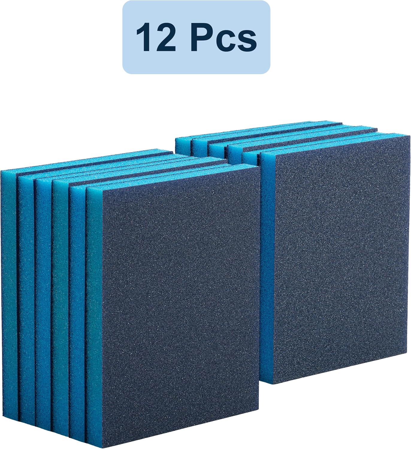 Bates- Sanding Sponge, 20 pcs, 3”x4”, 400-3000 Grit Assortment, Ultra Fine, Washable and Reusable, Sandpaper Block, Sanding Blocks for Wood, Sanding Pad, Drywall Sanding Block, Drywall Sanding Sponge