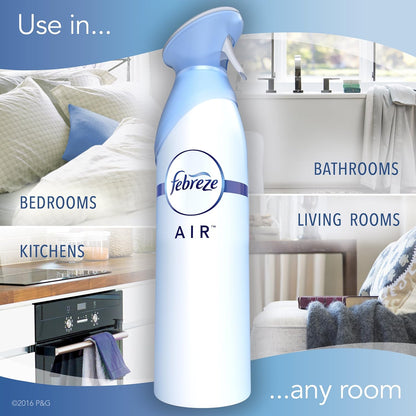 Febreze Air Mist Air Freshener Spray, Odor-Fighting Room Spray, Air Fresheners for Home and Bathroom and Kitchen, Aerosol Can, Gain Island Fresh Scent, 8.8oz, (Pack of 2)