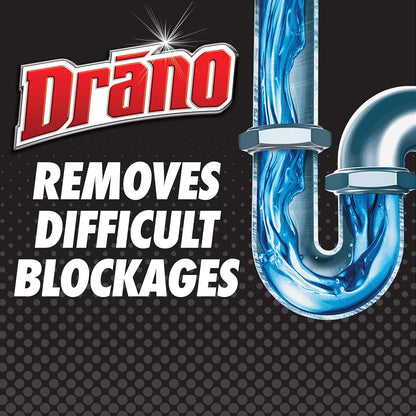 Drano Liquid Clog Remover, Regular Formula - 32 oz - 2 pk