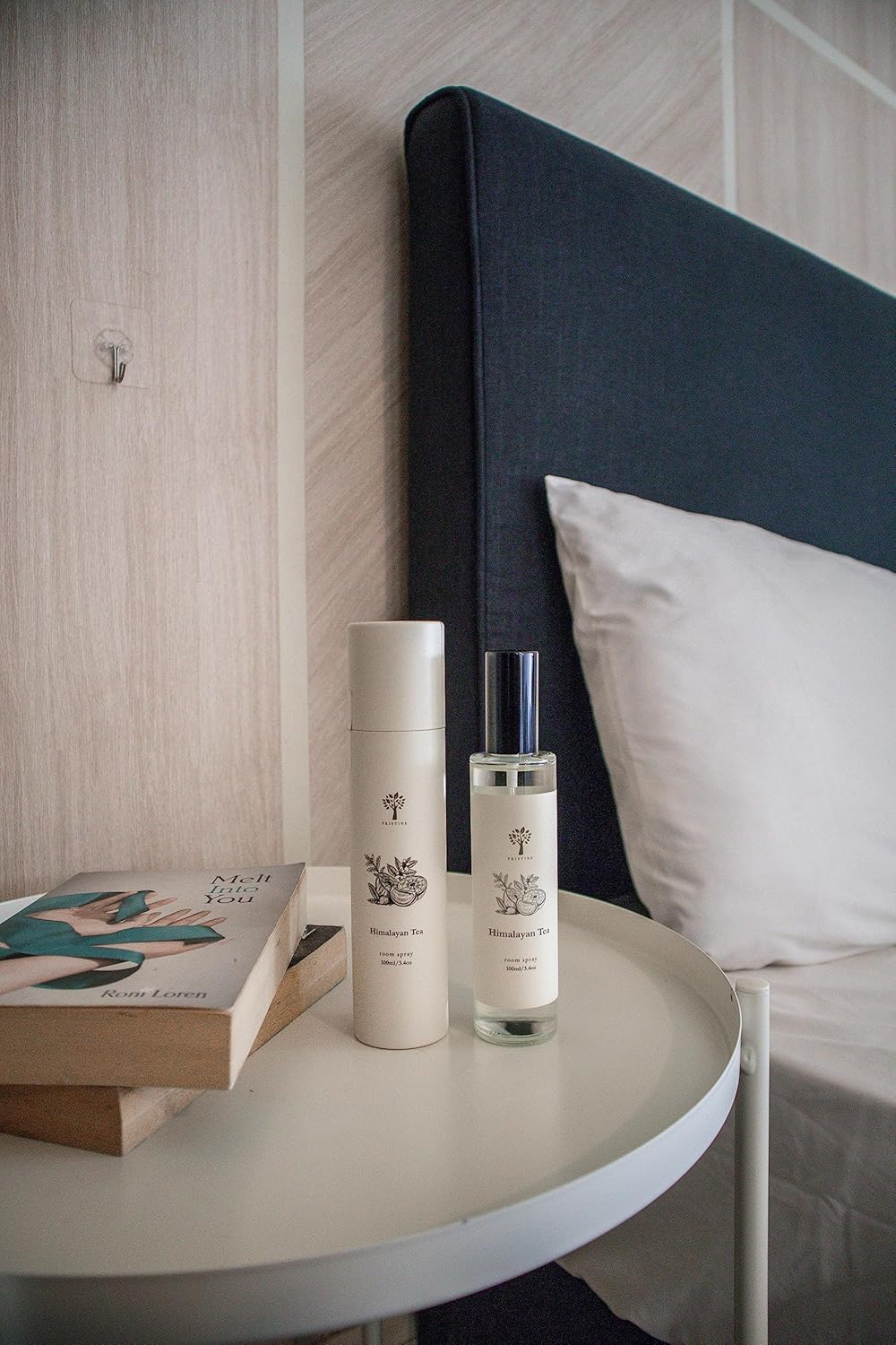 PRISTINE Swiss Château/Inspired by Hilton Hotel Linen & Room Spray Air Freshener, Made With Essential Oils, Tangerine, Raspberry, Cedarwood Scent, 3.4oz Pillow Spray