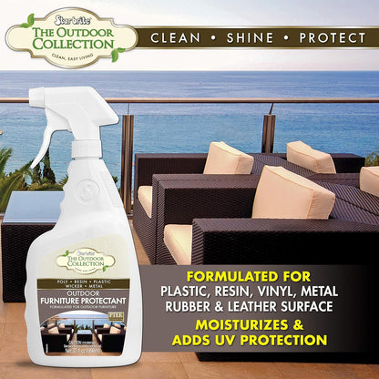 STAR BRITE Outdoor Collection Furniture Protectant Spray - Ideal for Extending the Life & Color of Backyard Patio Chairs, Couches, and Furniture 32 OZ (59032)