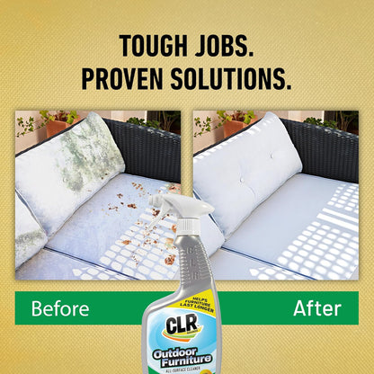 CLR Outdoor Furniture Cleaner, Multi-Surface, 26 Ounce Spray Bottle (Packaging May Vary)