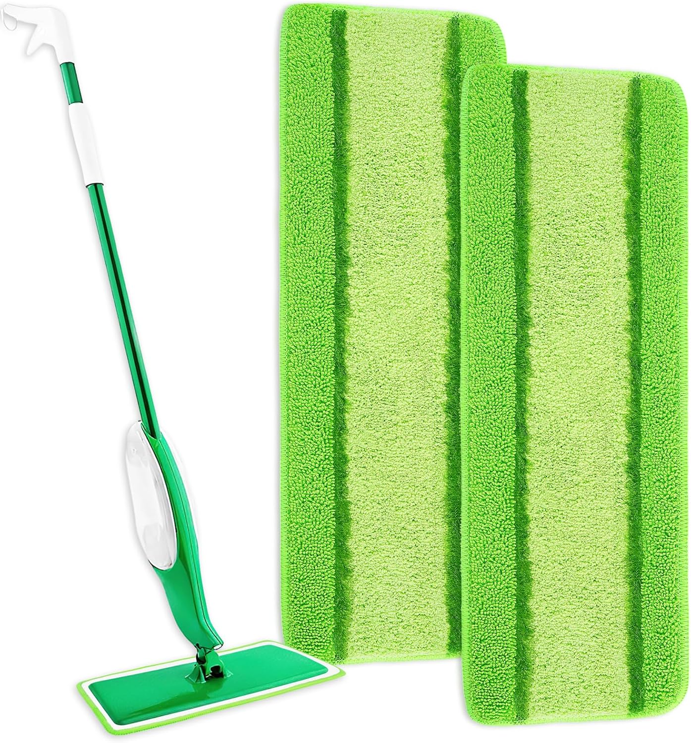 6 Pack Upgraded Spray Mop Refills for Libman Freedom Spray Mop, Washable Microfiber Spray Mop Replacement Head, 6 Count Reusable Mop Pads