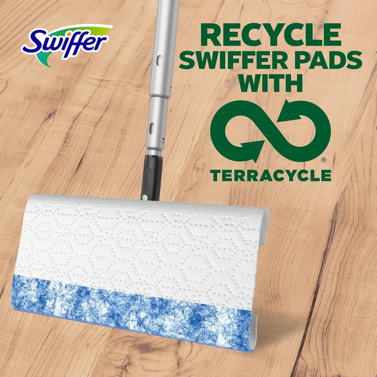 Swiffer Heavy Duty Mop Wet Multi-Surface Cloth Refills for Floor Mopping and Cleaning, Pet with Febreze Odor Defense, 32 count