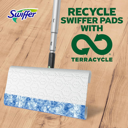 Swiffer Heavy Duty Mop Wet Multi-Surface Cloth Refills for Floor Mopping and Cleaning, Pet with Febreze Odor Defense, 32 count