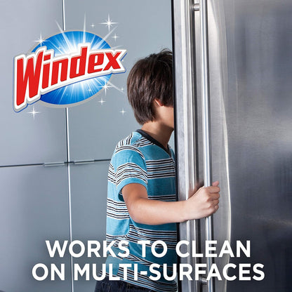 Windex Multipurpose Cleaner Disinfectant Spray Bottle, Packaging Designed to Prevent Leakage and Breaking, Surface Cleaning Spray, Citrus Fresh Scent, 23 Fl Oz