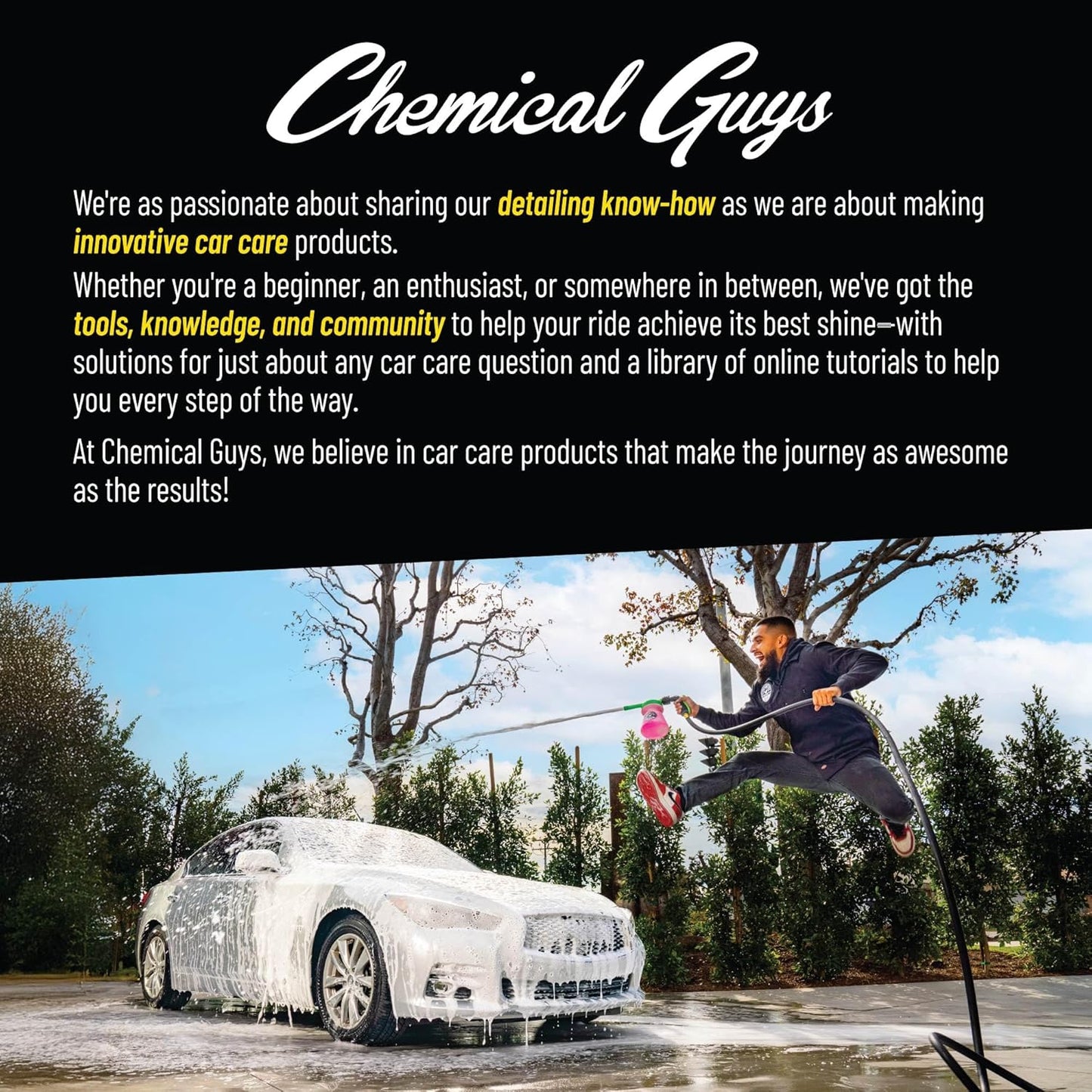 Chemical Guys Boars Hair Detailing Brush - Gentle Scratch-Free Cleaning for Wheels, Grilles, Emblems, and Interior Surfaces - Versatile Multi-Purpose Auto Detailing Brush for Deep Cleaning - Acc_S90