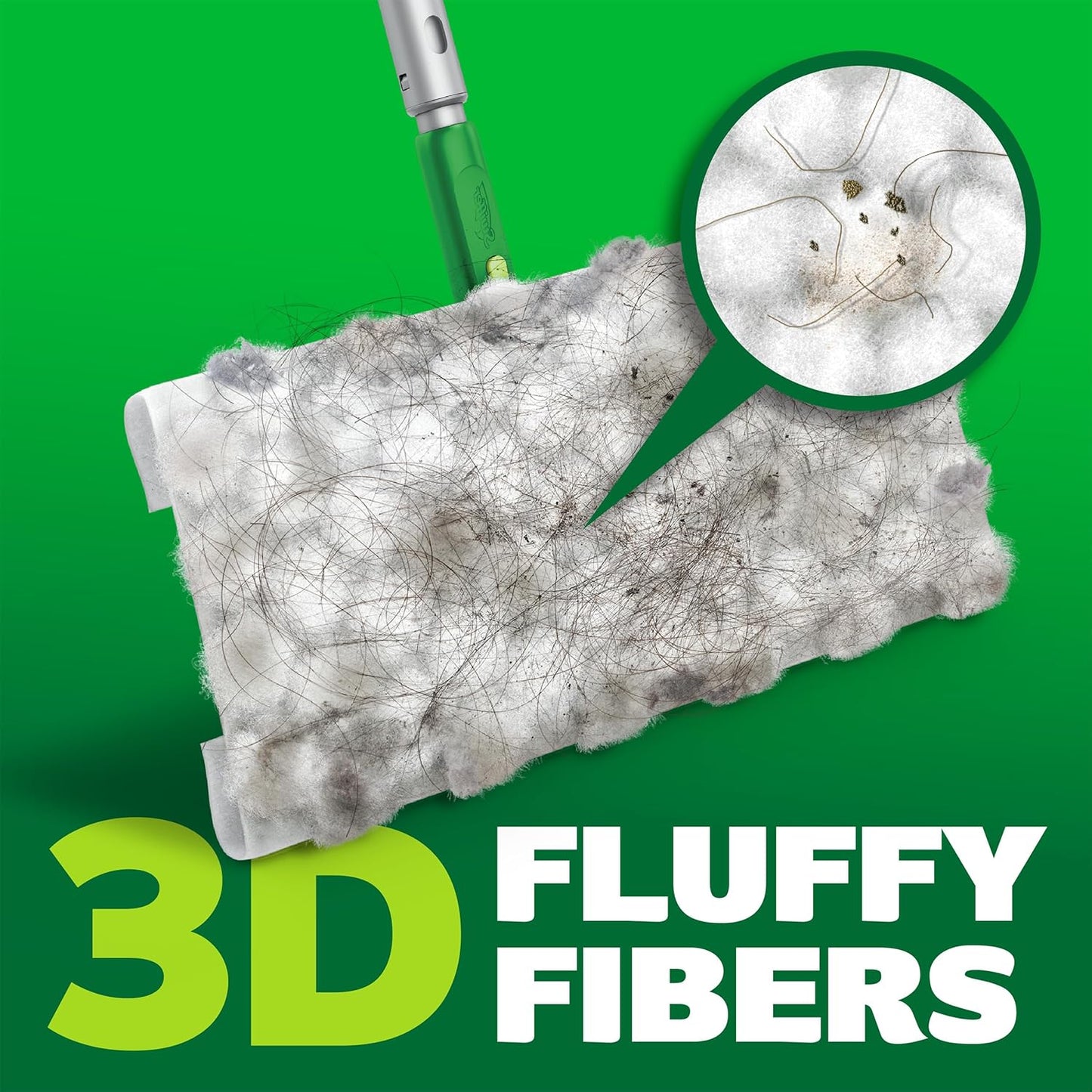 Swiffer Sweep & Mop Deluxe 2-in-1 Multi-Surface Kit for Floor Cleaning, Includes 1 Sweeper Device, 5 Dry Sweeping + 6 Wet Mopping Heavy Duty Cloths, Black