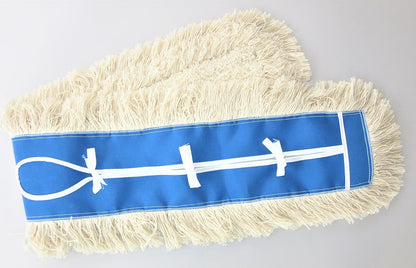 36" Industrial Strength Washable Cotton Dust Mop Refill, Replacement Head for Home & Commercial Use, Fits 36 Inch Frame, Cleans Hardwood, Laminate, Concrete, or Other Floor Systems (36")