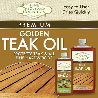 STAR BRITE Outdoor Collection Teak Cleaner & Brightener - One-Step Teak Restoration, Renew Weathered, Gray Teak for Refinishing or Oiling - 32 OZ Spray