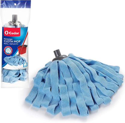 O-Cedar Microfiber Cloth Mop (Microfiber Cloth Mop with 3 Extra Refills)