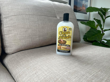 HOWARD Clean-A-Finish Wood Cleaner and Upholstery Cleaner for Furniture, Carpet Cleaning, Pour Bottle, 16 oz