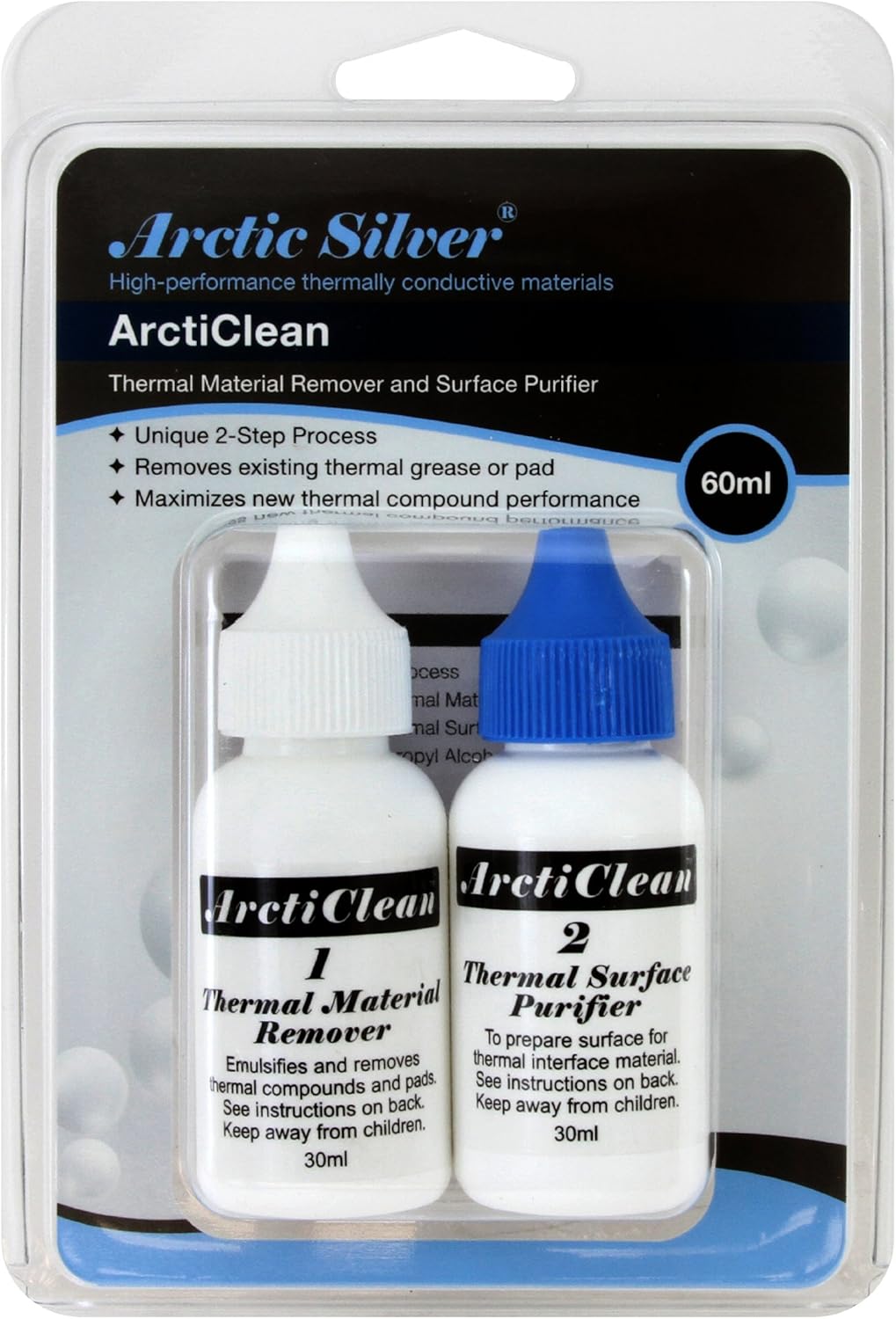 Arctic Silver Arcticlean Thermal Cooling Material Remover and Surface Purifier (ACN-60ML)