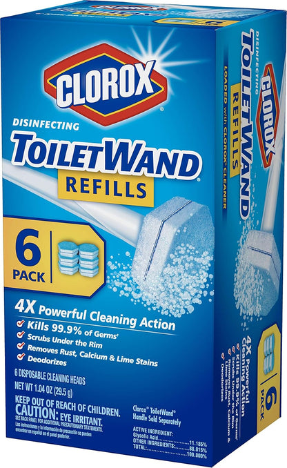 Clorox Wand Heads, 10 Count, Package May Vary