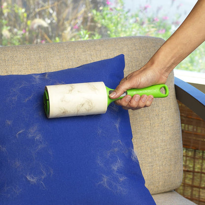 Evercare Lint Roller Pet Hair Remover Giant 60 Layers Per Roll, Green