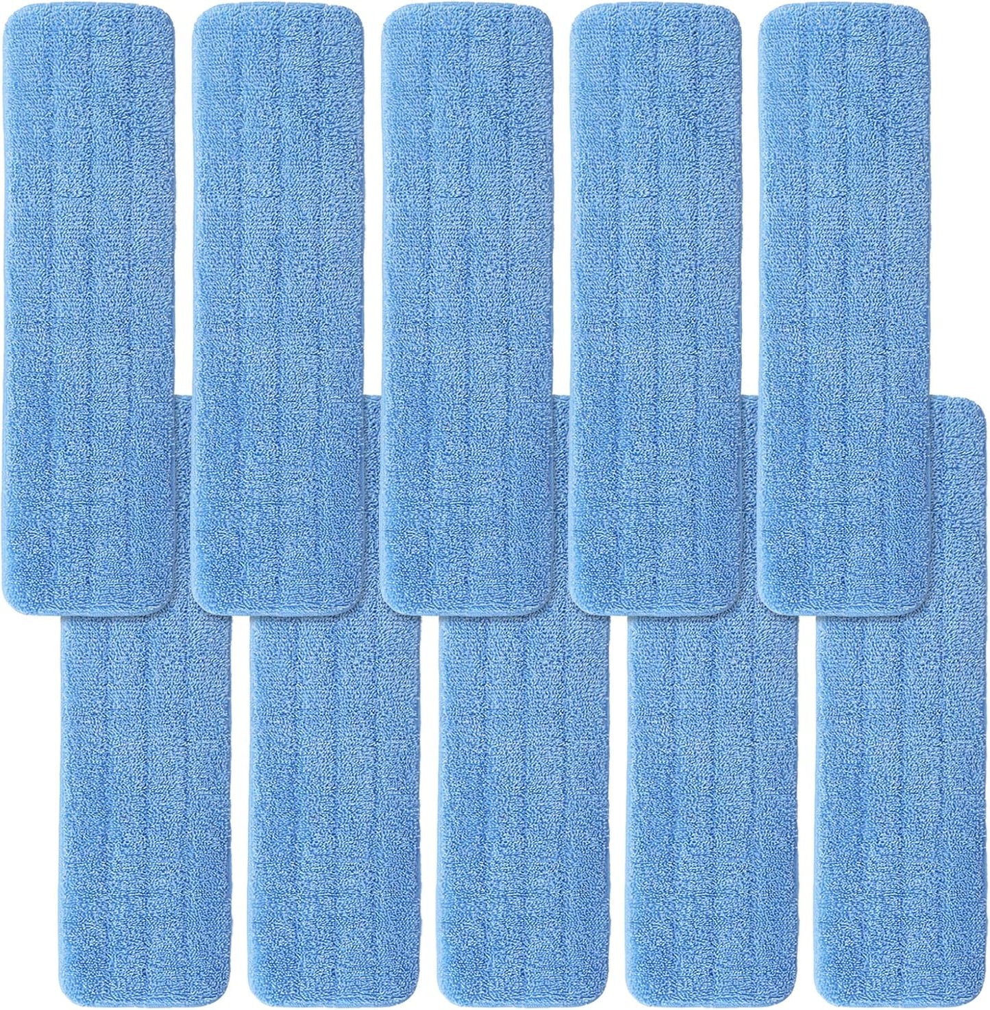 36" Microfiber Pad for Rubbermaid Commercial 36 Inch Mop Head - 6 Pack Replacement Wet & Dry Commercial Reusable Cleaning Mop Refills Fit for Any Microfiber Flat Mop System 36"